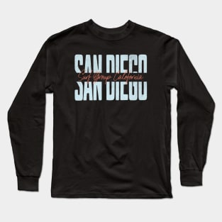 San Diego Surfing Group SD Waves Long Sleeve T-Shirt